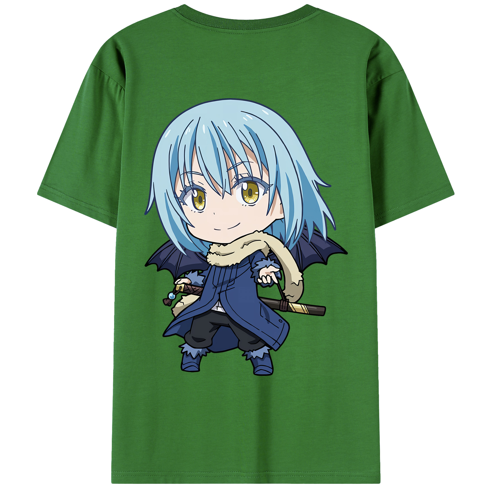 （画像用） 転スラ Regarding Reincarnated to Slime レディース半袖Tシャツ(バックプリント)